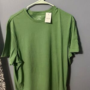 J. Crew Men's Short Sleeve Tee in Olive
